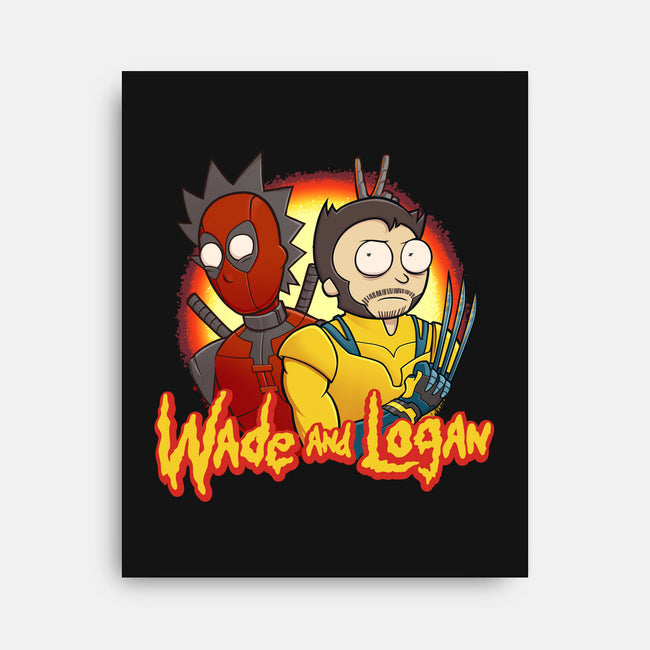 Wade And Logan Misadventure-None-Stretched-Canvas-kgullholmen