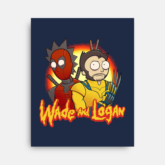 Wade And Logan Misadventure-None-Stretched-Canvas-kgullholmen