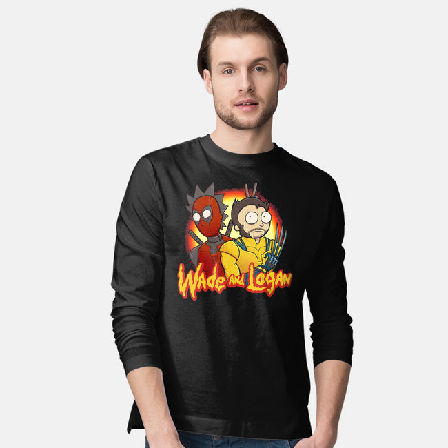 Wade And Logan Misadventure-Mens-Long Sleeved-Tee-kgullholmen