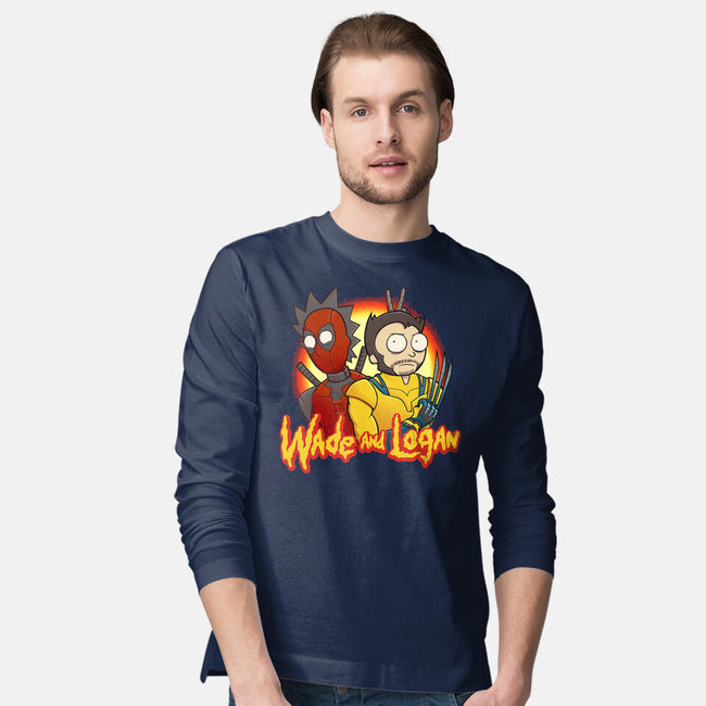 Wade And Logan Misadventure-Mens-Long Sleeved-Tee-kgullholmen