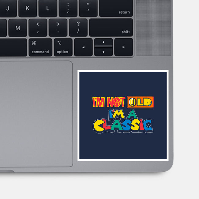 I'm A Classic-None-Glossy-Sticker-krisren28