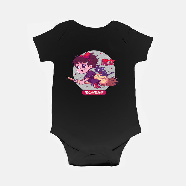 Kiki's Adventure-Baby-Basic-Onesie-Ca Mask