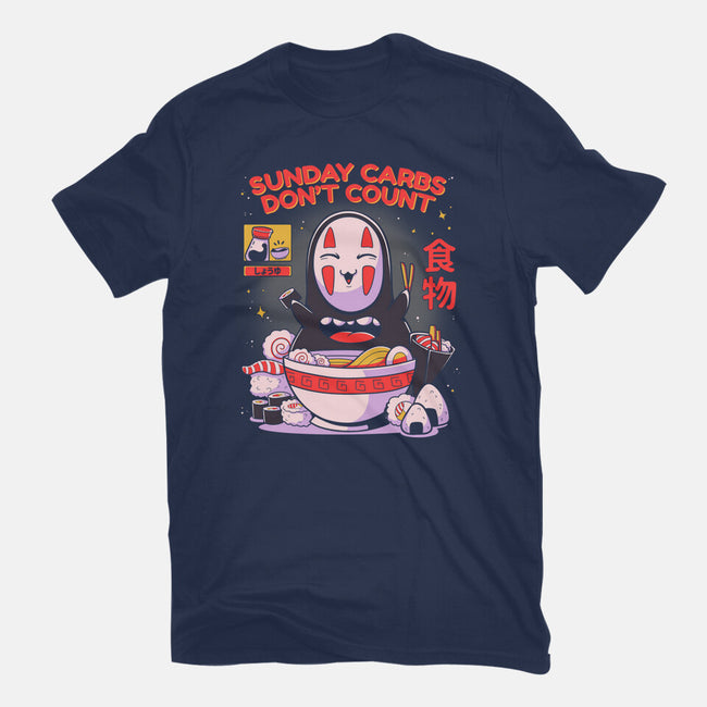 Sunday Carbs Don't Count-Mens-Heavyweight-Tee-Ca Mask