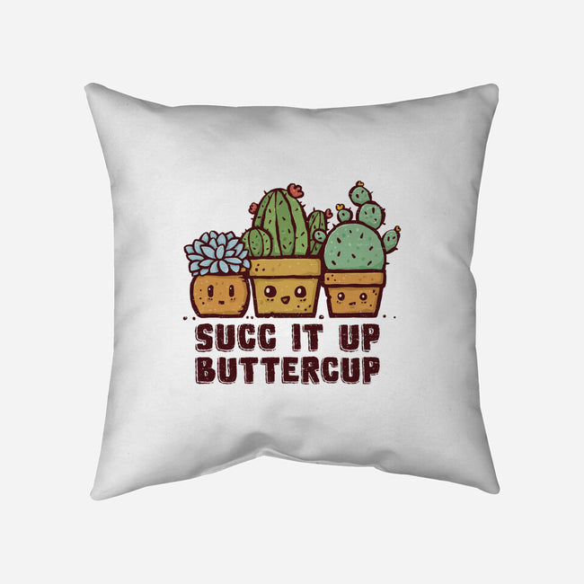 Succ It Up-None-Removable Cover-Throw Pillow-kg07