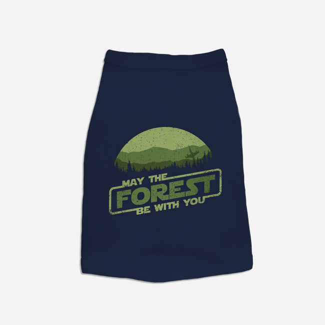 May The Forest Be With You-Dog-Basic-Pet Tank-kg07