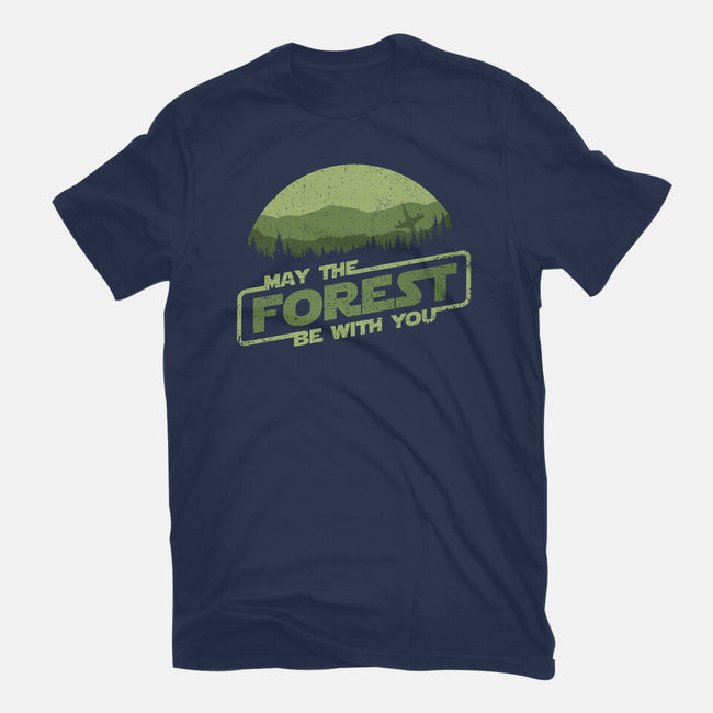 May The Forest Be With You-Womens-Fitted-Tee-kg07