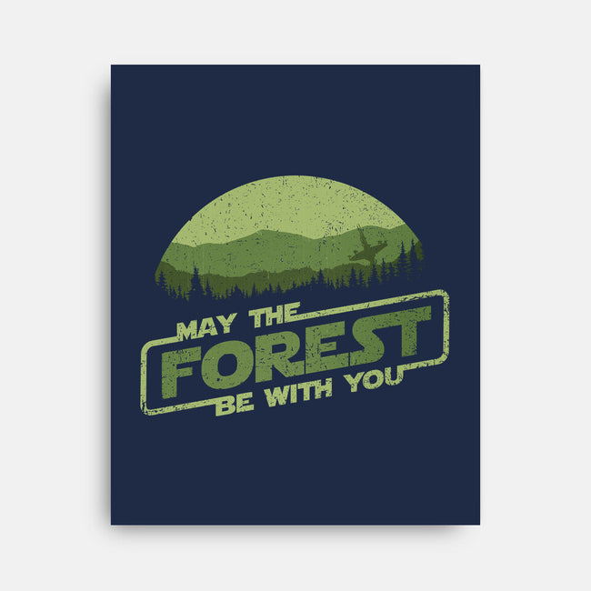 May The Forest Be With You-None-Stretched-Canvas-kg07