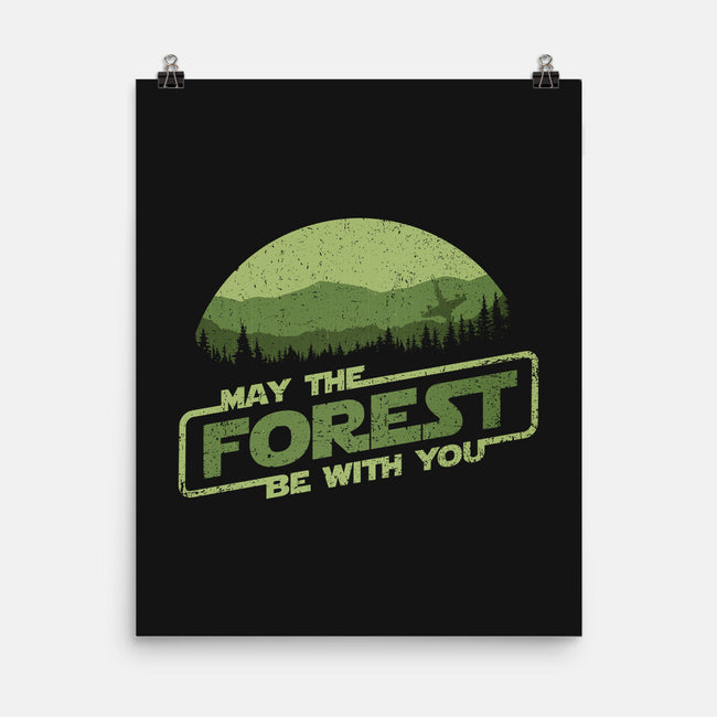 May The Forest Be With You-None-Matte-Poster-kg07