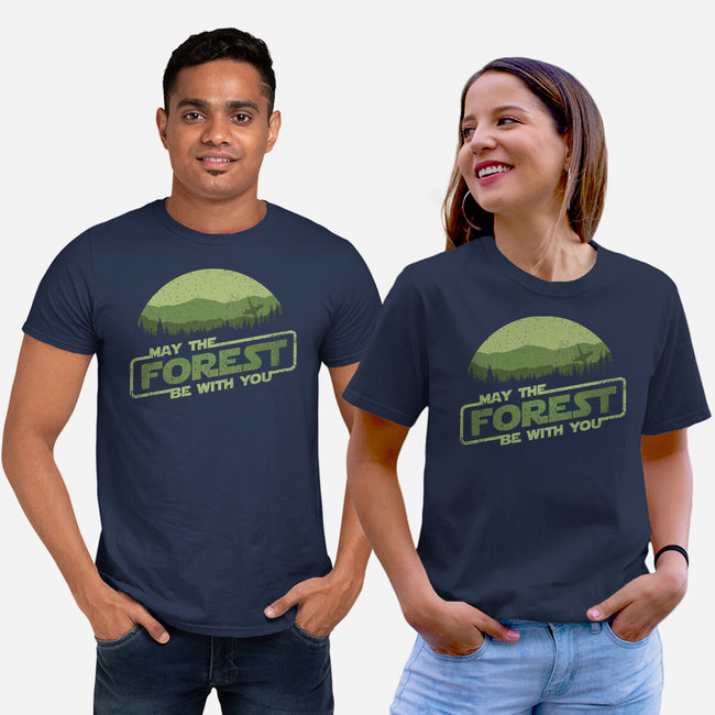 May The Forest Be With You-Unisex-Basic-Tee-kg07