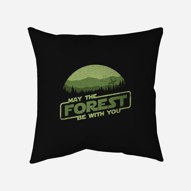 May The Forest Be With You-None-Removable Cover w Insert-Throw Pillow-kg07