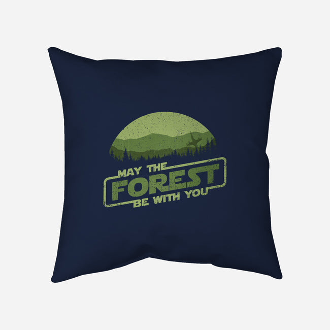 May The Forest Be With You-None-Removable Cover w Insert-Throw Pillow-kg07