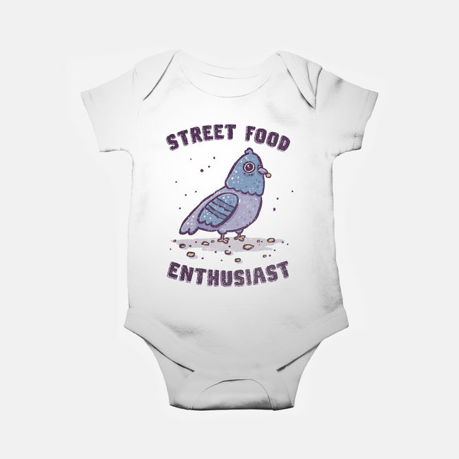 Street Food Enthusiast-Baby-Basic-Onesie-kg07