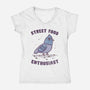 Street Food Enthusiast-Womens-V-Neck-Tee-kg07