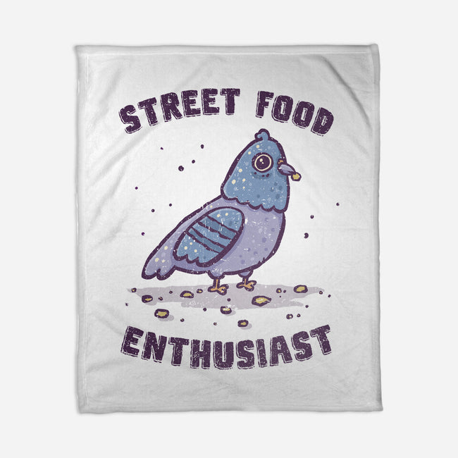 Street Food Enthusiast-None-Fleece-Blanket-kg07