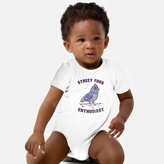 Street Food Enthusiast-Baby-Basic-Onesie-kg07