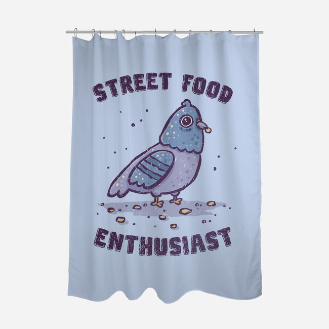 Street Food Enthusiast-None-Polyester-Shower Curtain-kg07