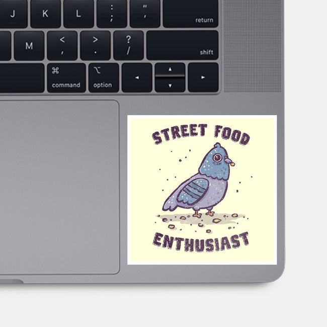 Street Food Enthusiast-None-Glossy-Sticker-kg07