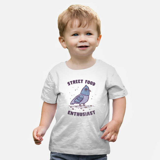 Street Food Enthusiast-Baby-Basic-Tee-kg07