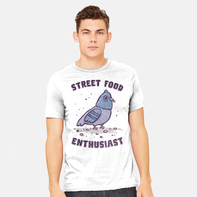 Street Food Enthusiast-Mens-Heavyweight-Tee-kg07