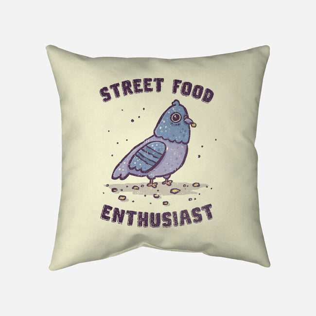 Street Food Enthusiast-None-Removable Cover-Throw Pillow-kg07