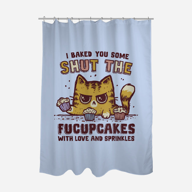 With Love And Sprinkles-None-Polyester-Shower Curtain-kg07