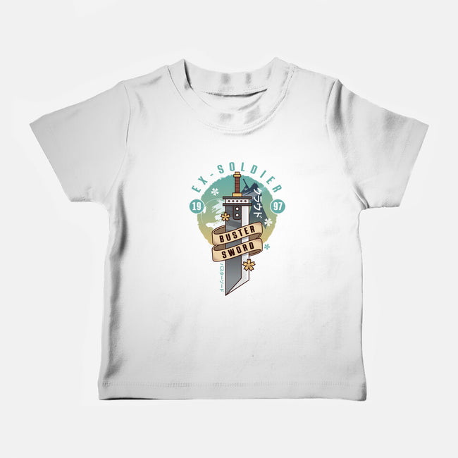 Cloud Buster Sword Emblem-Baby-Basic-Tee-LAGELANTEE