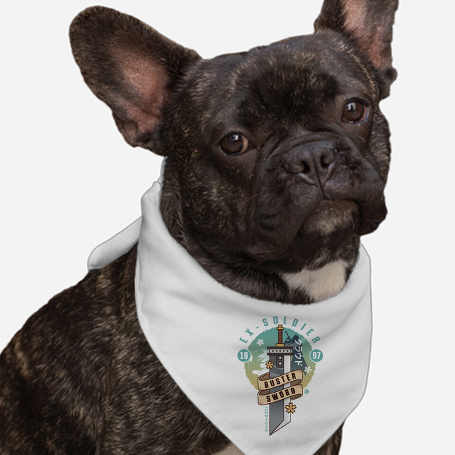 Cloud Buster Sword Emblem-Dog-Bandana-Pet Collar-LAGELANTEE