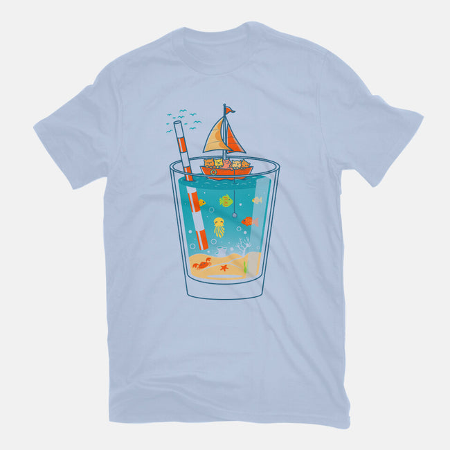 A Glass of Summer-Womens-Basic-Tee-erion_designs