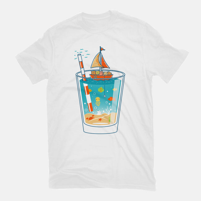 A Glass of Summer-Womens-Fitted-Tee-erion_designs