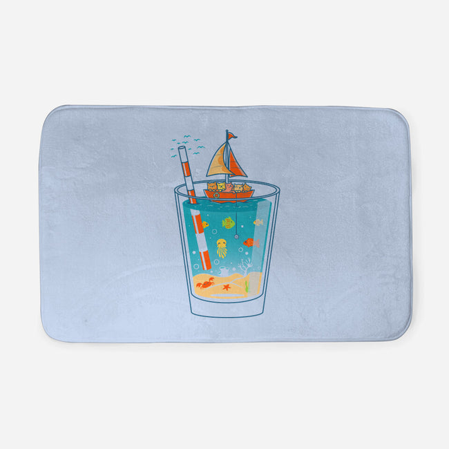 A Glass of Summer-None-Memory Foam-Bath Mat-erion_designs