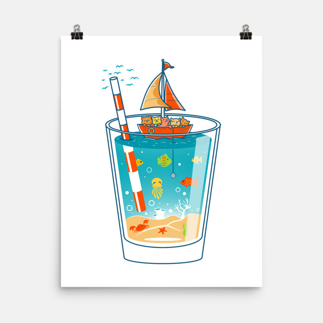 A Glass of Summer-None-Matte-Poster-erion_designs