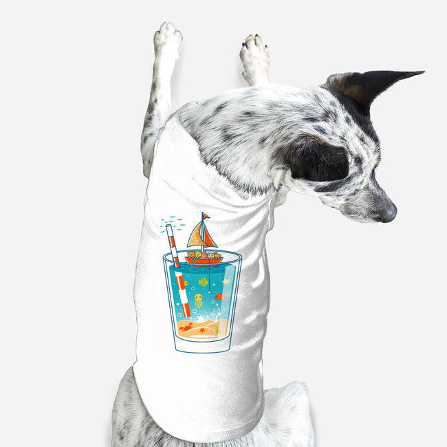 A Glass of Summer-Dog-Basic-Pet Tank-erion_designs