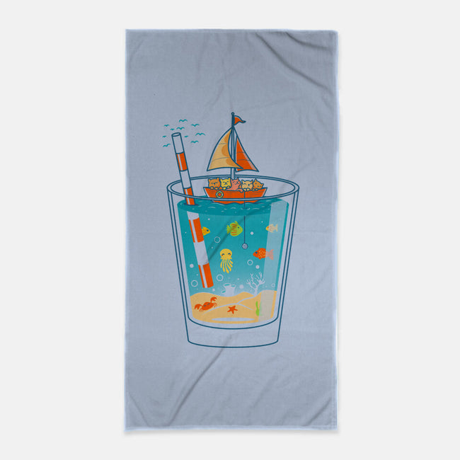 A Glass of Summer-None-Beach-Towel-erion_designs