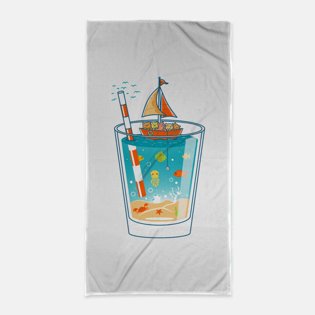 A Glass of Summer-None-Beach-Towel-erion_designs