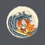 Surfing Beagle-None-Glossy-Sticker-erion_designs