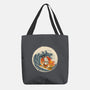 Surfing Beagle-None-Basic Tote-Bag-erion_designs