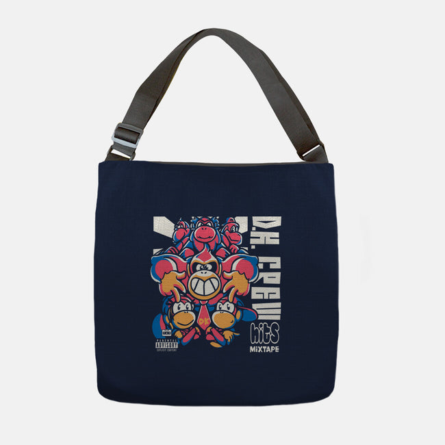 DK Crew Mixtape-None-Adjustable Tote-Bag-estudiofitas