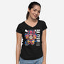 DK Crew Mixtape-Womens-V-Neck-Tee-estudiofitas