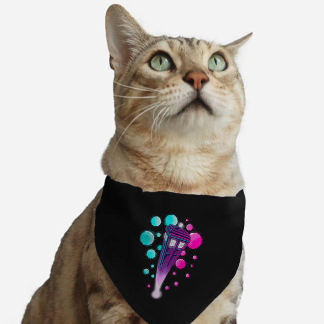 Neon Who-Cat-Adjustable-Pet Collar-nickzzarto