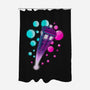 Neon Who-None-Polyester-Shower Curtain-nickzzarto