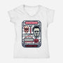 Slasher Kit-Womens-V-Neck-Tee-glitchygorilla