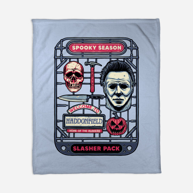 Slasher Kit-None-Fleece-Blanket-glitchygorilla