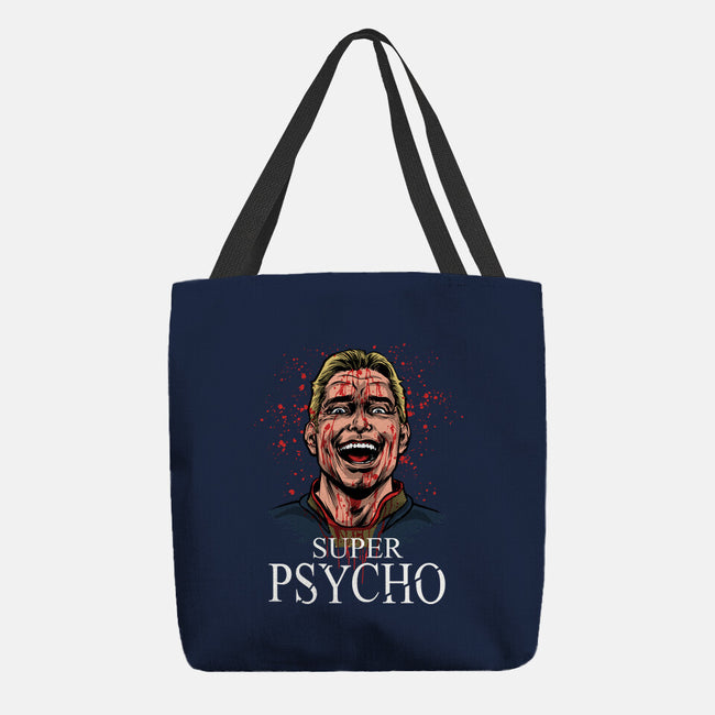 Super Psycho-None-Basic Tote-Bag-zascanauta