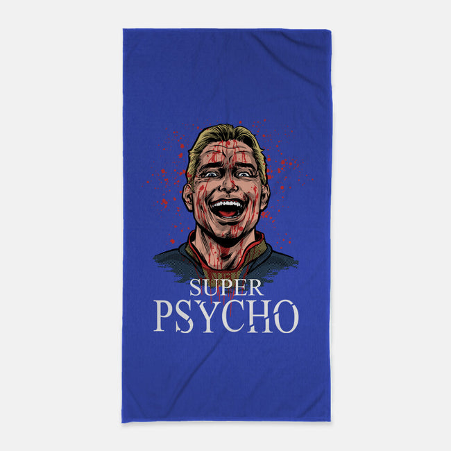 Super Psycho-None-Beach-Towel-zascanauta