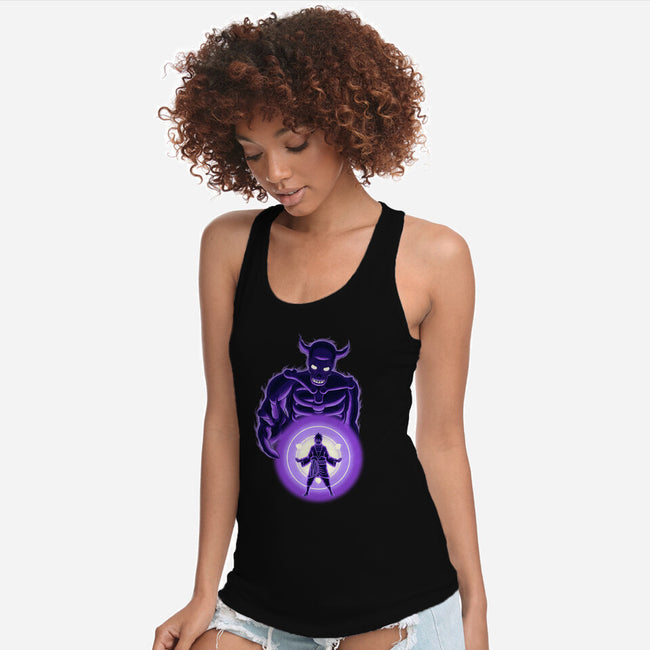 Eye Of Insight-Womens-Racerback-Tank-rmatix