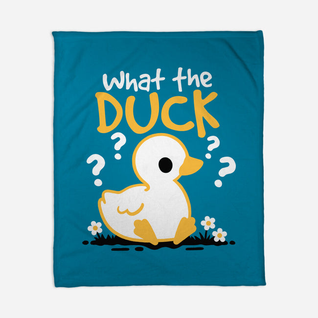 What The Duck-None-Fleece-Blanket-NemiMakeit