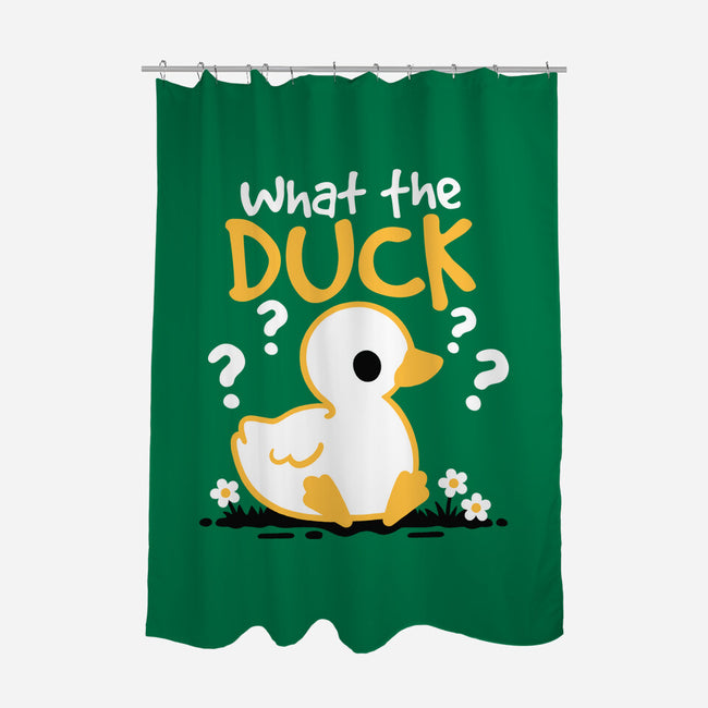 What The Duck-None-Polyester-Shower Curtain-NemiMakeit