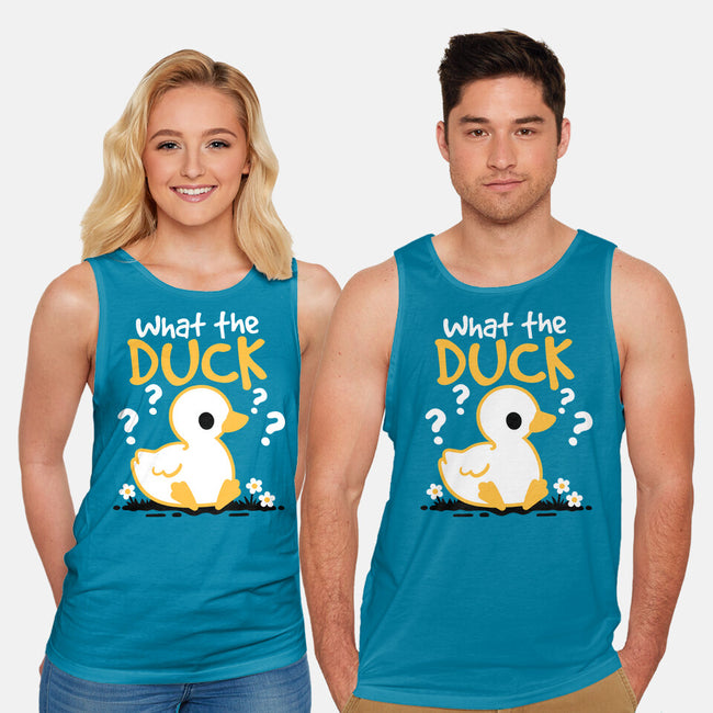 What The Duck-Unisex-Basic-Tank-NemiMakeit