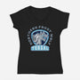 Torgal Emblem-Womens-V-Neck-Tee-LAGELANTEE