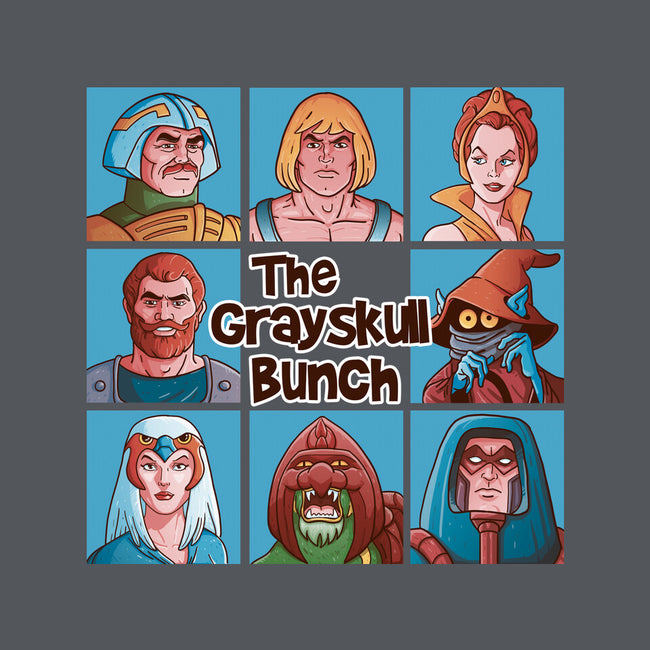 The Grayskull Bunch-None-Removable Cover-Throw Pillow-Skullpy